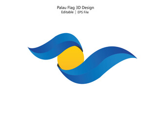 This is very nice Palau 3D Flag Design.