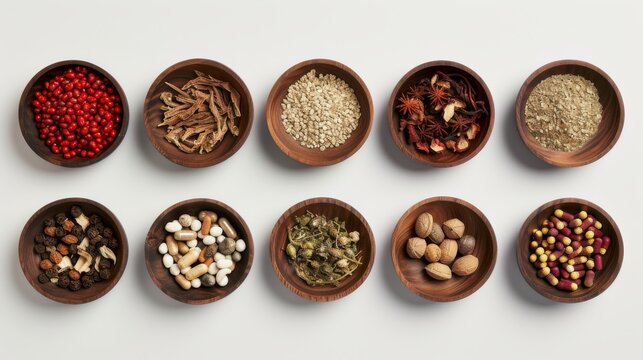 Traditional Chinese medicine herbal ingredients