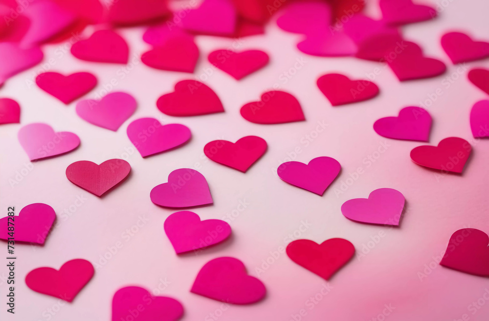 Canvas Prints heart with paint. generating by ai technology