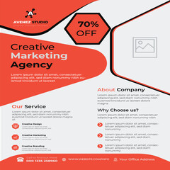 Modern Design Template for Your Corporate Flyer Design