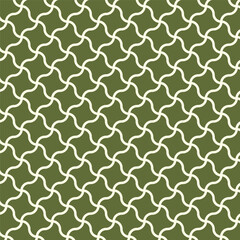 Green shuriken seamless pattern design. seamless pattern