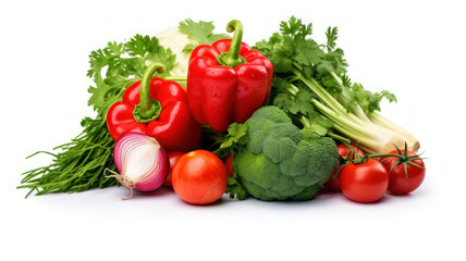 Mix fresh vegetable