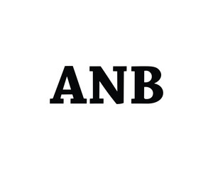 ANB Logo design vector template