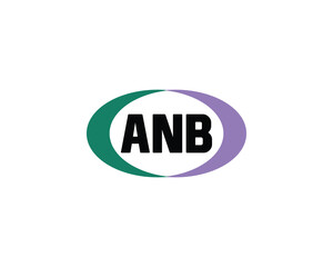 ANB Logo design vector template