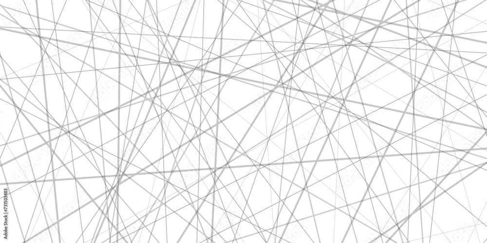 Poster abstract black lines with white background.Creative and geometric shape with white luxury pattern and paper texture design in illustration with white line background.