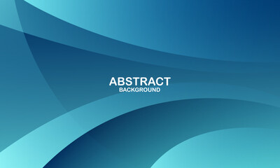 Abstract blue wave background. Vector illustration