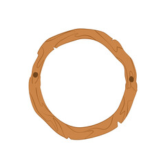 Obraz premium Wooden Frame Elements 