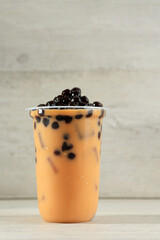 Iced Thai Tea Bubble