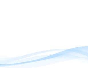 ウェーブデザインのフレーム背景　5