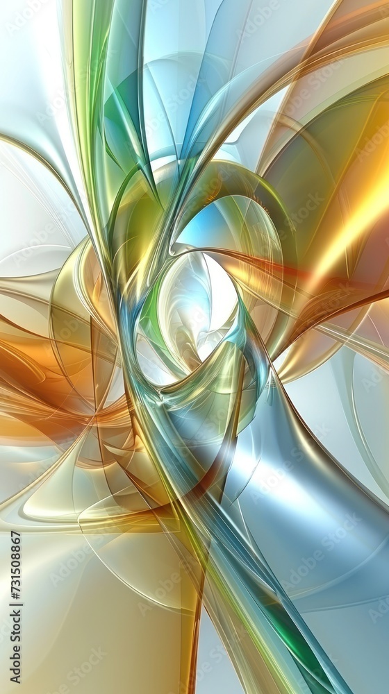Poster abstract fractal background a computer texture. banner.
