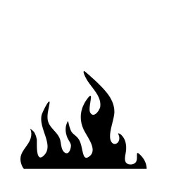 Fire Flames Icons Vector