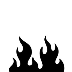 Fire Flames Icons Vector