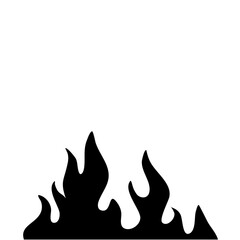Fire Flames Icons Vector