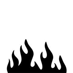 Fire Flames Icons Vector