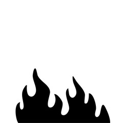 Fire Flames Icons Vector