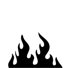 Fire Flames Icons Vector
