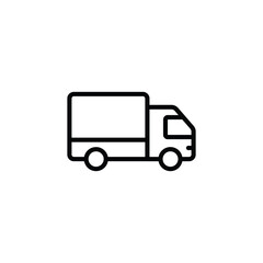 Fototapeta premium Truck icon vector