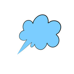 Doodle Whooshing Clouds 