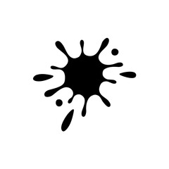 Black Ink Splash 