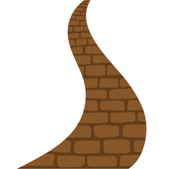 Brick Road Illustration 
