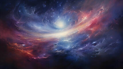 Abstract background with space