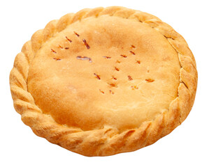 fish and rice pie baked in the oven at home. baking and food