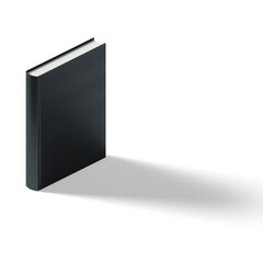 Creative concept isometric diverse book isolated against plain background , suitable for your asset elements.