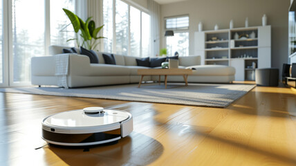 Automated living room cleaning
