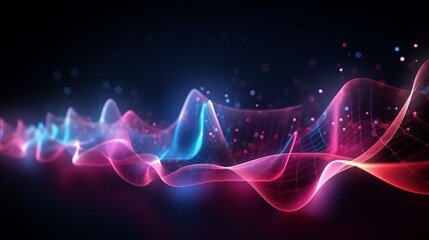 Colorful molecular dna network: abstract big data visualization