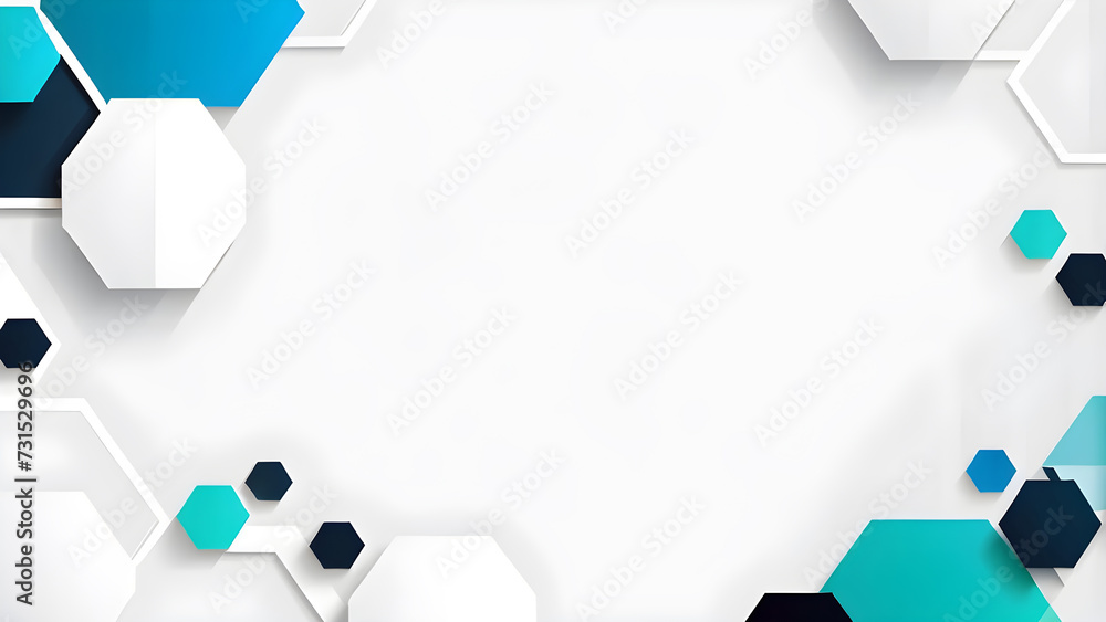 Aufkleber frame-style-geometric-flat-illustration-poster-format-concentric-shapes-creating-depth