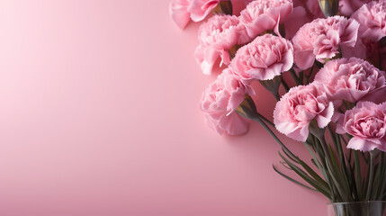 women's day background, floral border background