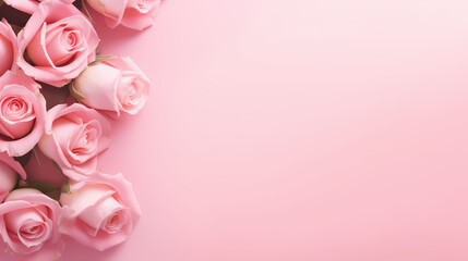 women's day background, floral border background