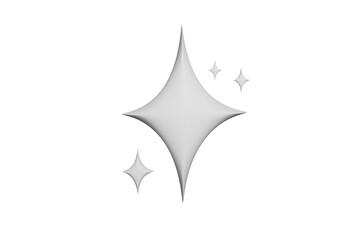 black and white stars