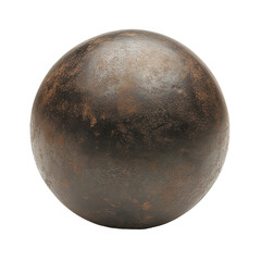 Cannonball, isolated object, transparent background.