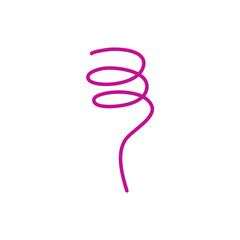 Flexible spring spiral coil