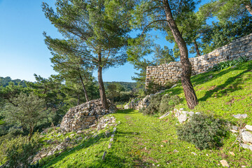 Scenic views from Pedasa (Pedasus, Pedasos), was a town of ancient Caria. It was a polis (city-state)and  was a member of the Delian League, near Bodrum.