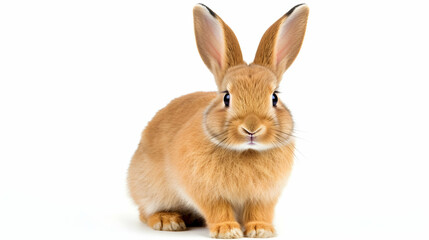 Fototapeta na wymiar A sweet bunny with long ears