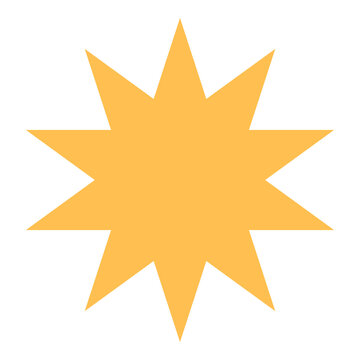 Sparkle Shape Symbol