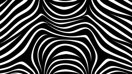 Obraz premium Optical illusion, optical art abstract background