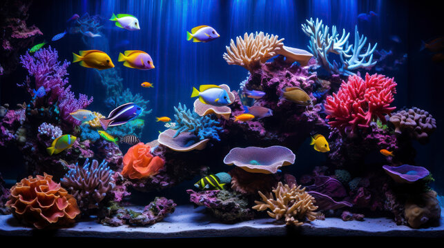 Aquarium the most fancy. Generative AI
