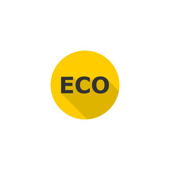 Ecology icon isolated on transparent background