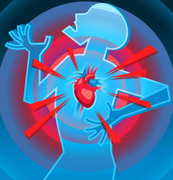 Hintergrund Herzerkrankungen - Infarkt, Schw&auml;che, Klappenfehler, Bluthochdruck, Hypotonie, Rhytmusst&ouml;rungen, koronare Erkrankung, Schlaganfall