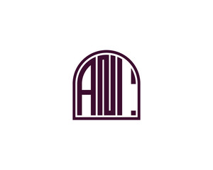 ANI logo design vector template
