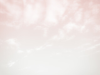 Beige Sky Cloud Background Heaven White Fluffy Spring Pink Cream Color Gradient Pastel Abstract Summer Landscape Heaven Nature Winter Light Space Mockup Cosmetic Beauty Pattern Texture Nude Color.
