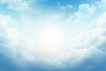 Obraz na płótnie Canvas beautiful blue sky and cloud with copy space background