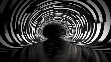 Obraz premium Optical illusion, optical art abstract background