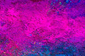 background of holi color powder