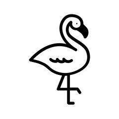 Vector solid black icon for Exotic