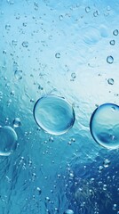 Ocean water wave background closeup Generative Ai