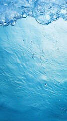 Ocean water wave background closeup Generative Ai